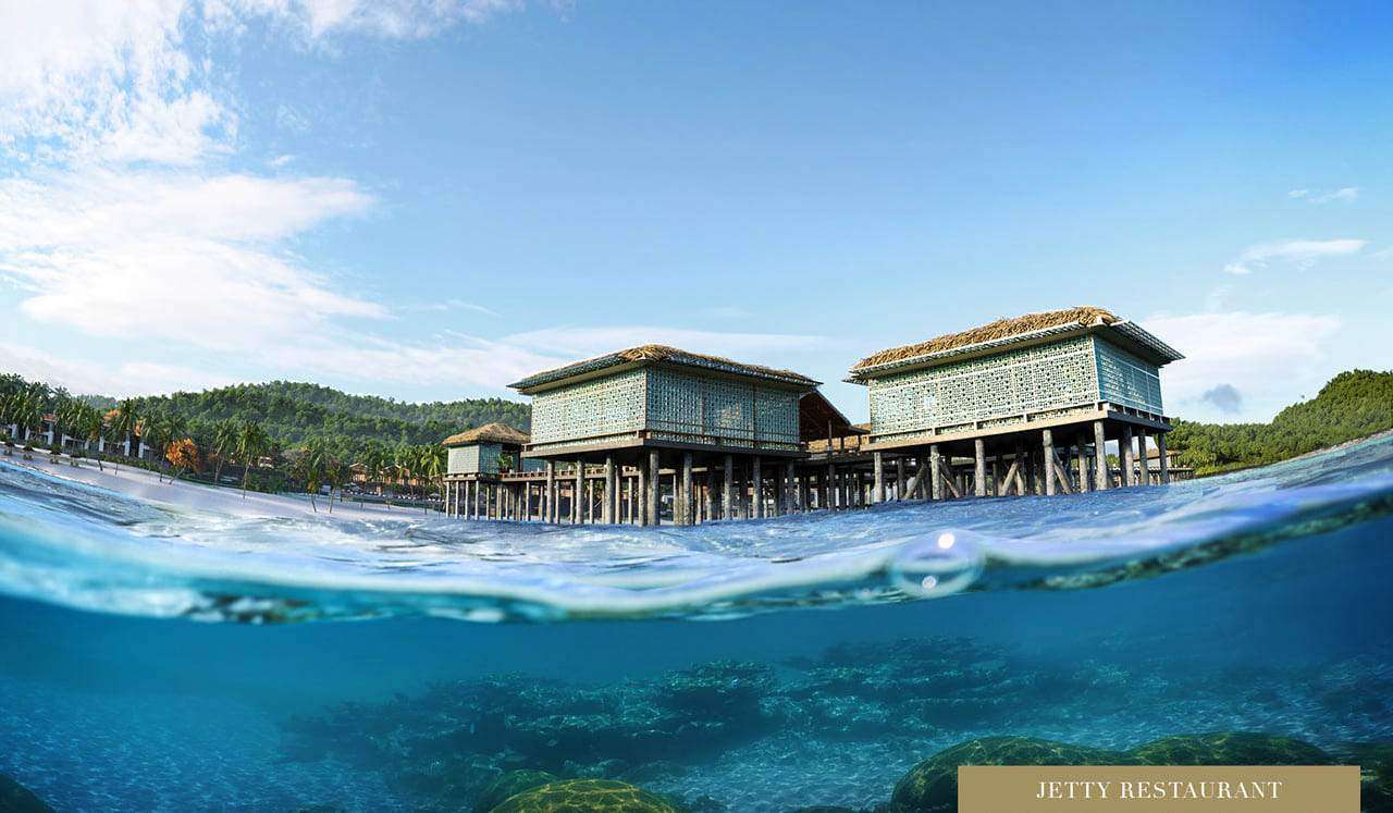 Nhà hàng biển Jetty dự án Park Hyatt Phú Quốc