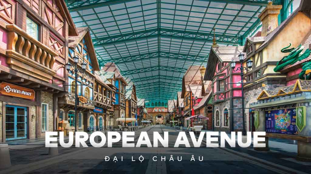 Đại Lộ Châu Âu European Avenue Vinwonders Phú Quốc