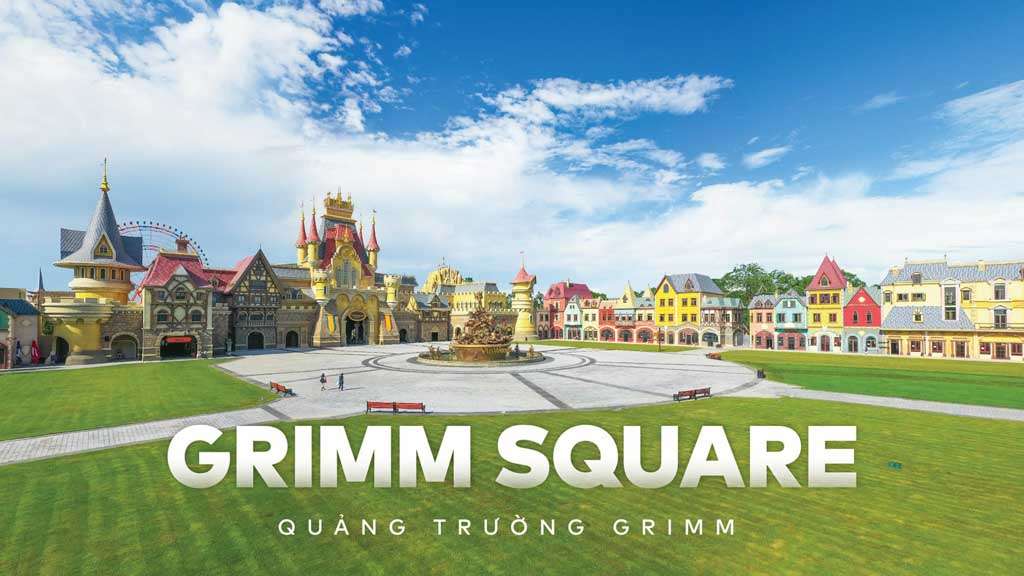 Khu Quảng Trường Grimm Square Shop Vinwonders Phú Quốc